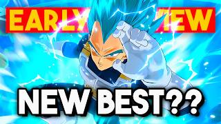 EARLY ACCESS!! SSJ BLUE VEGETA LOOKS ABSOLUTELY INSANE!! | Dragon Ball Gekishin Squadra