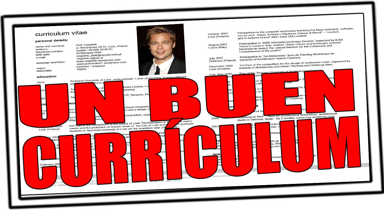 Como Hacer Un Buen Curriculum Como Hacer Un Buen Curriculum