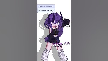 Gacha life 2 free oc code to use^^ #capcut #gachalife2occode #shorts