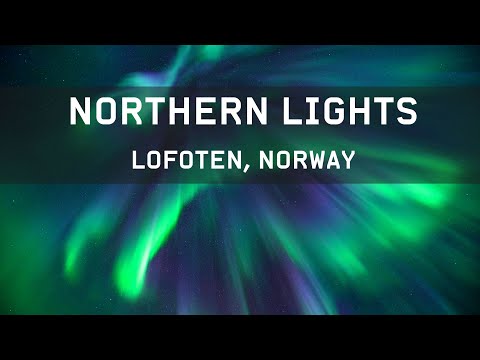 Northern lights in Lofoten