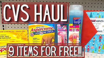 CVS Couponing Haul | Everything was FREE | Krys the Maximizer