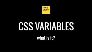 Intro to CSS Custom Properties a.k.a. CSS Variables
