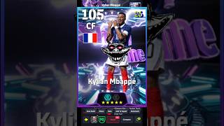 New Mbappe 105 Secret Training.! ☠️🔥 #efootball2026 #efootballtraining #mbappe #shorts #foryou