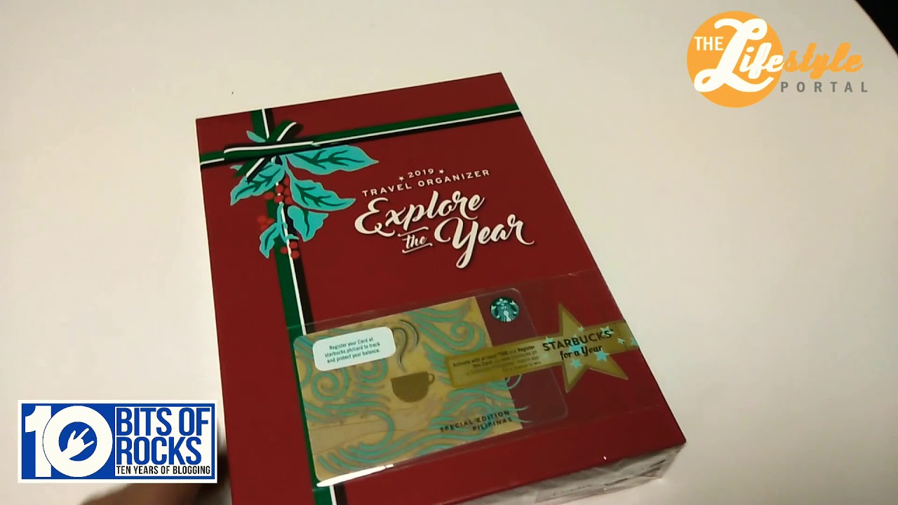 Unboxing the 2019 Starbucks Travel Organizer YouTube