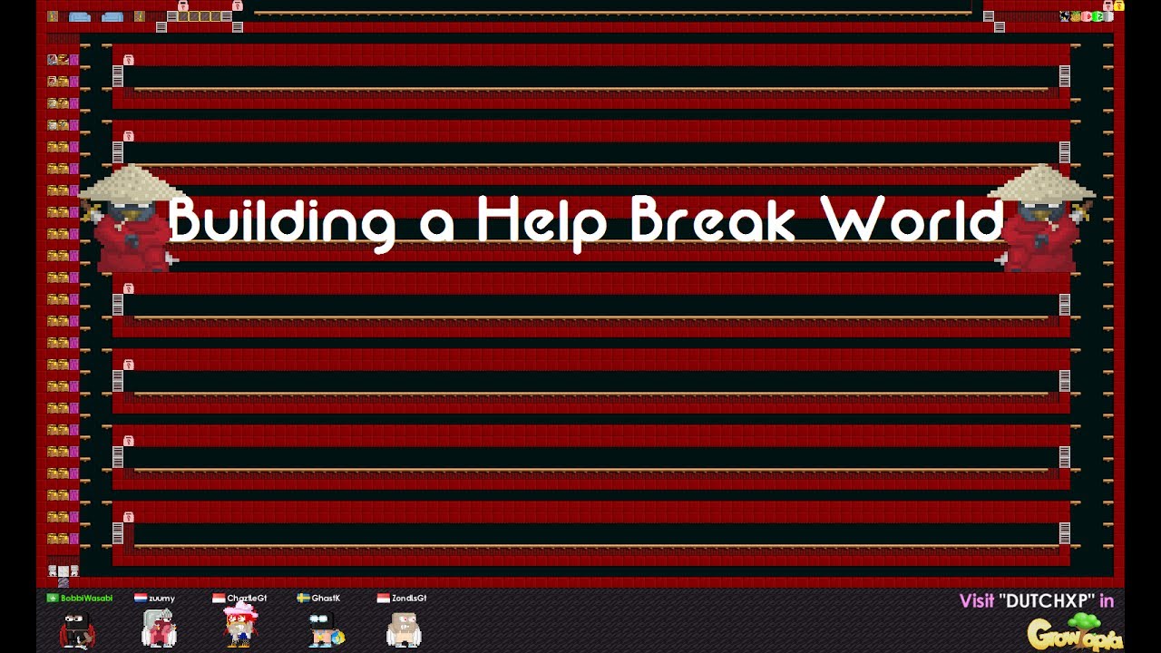 Growtopia | Building a Help Break World! - YouTube