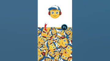 Photoshop Tips | Emoji Random Pattern |  Noob VS Pro Editor | The Edit Art | Tutorial | Shorts