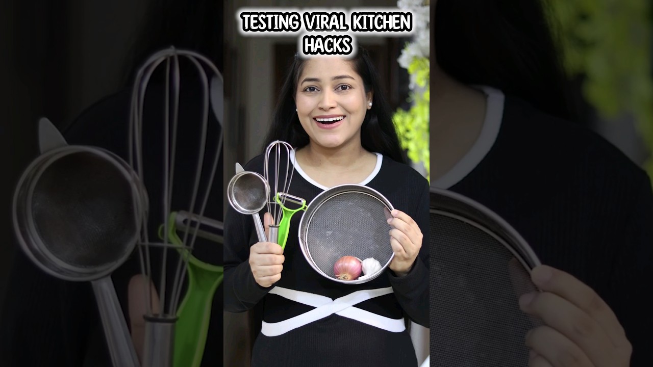 Testing Viral Kitchen Hacks You Must Try #shorts #ytshorts #youtubeshorts #kitchenhacks