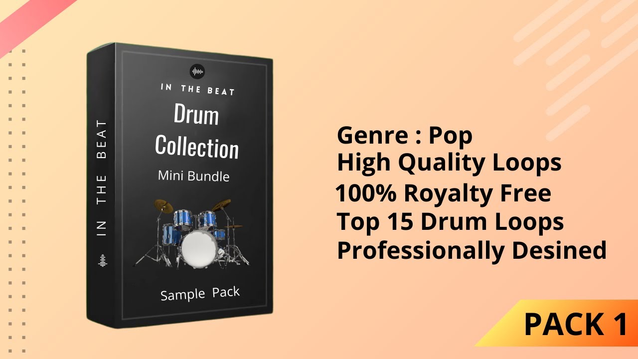 Drum Collection (Pack 1) | Free Download | Bollywood Drum Loops | 100% Royalty-Free | In The Beat