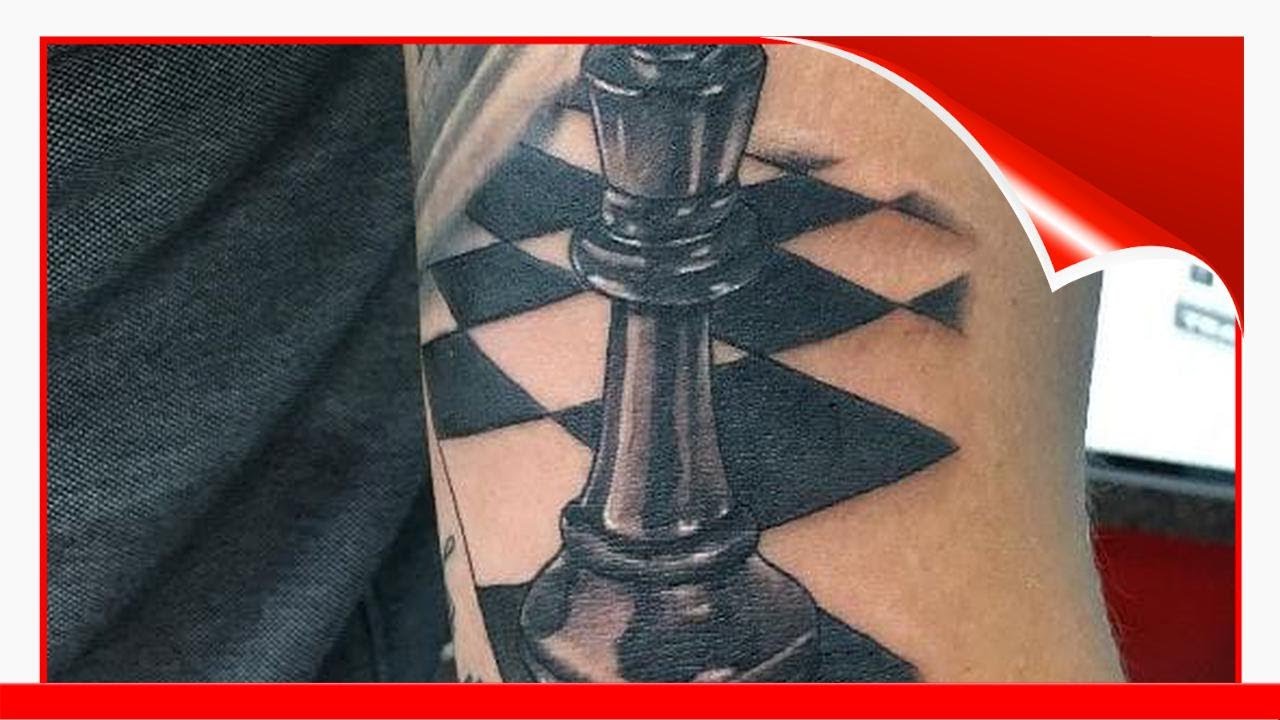 Chess queen tattoo located on the ankle minimalistic