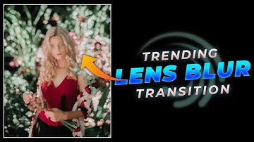 AE Inspired Lens Blur Transition In Alight Motion | Blur Effect Alight Motion | Creative Raj