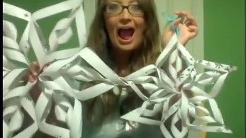 3-D Snowflake Tutorial!