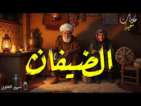 الضيفان المحتالان قصة محتال و زوجته أرادا الاستيلاء على منزل عجوزين طيبين و النهاية صادمة