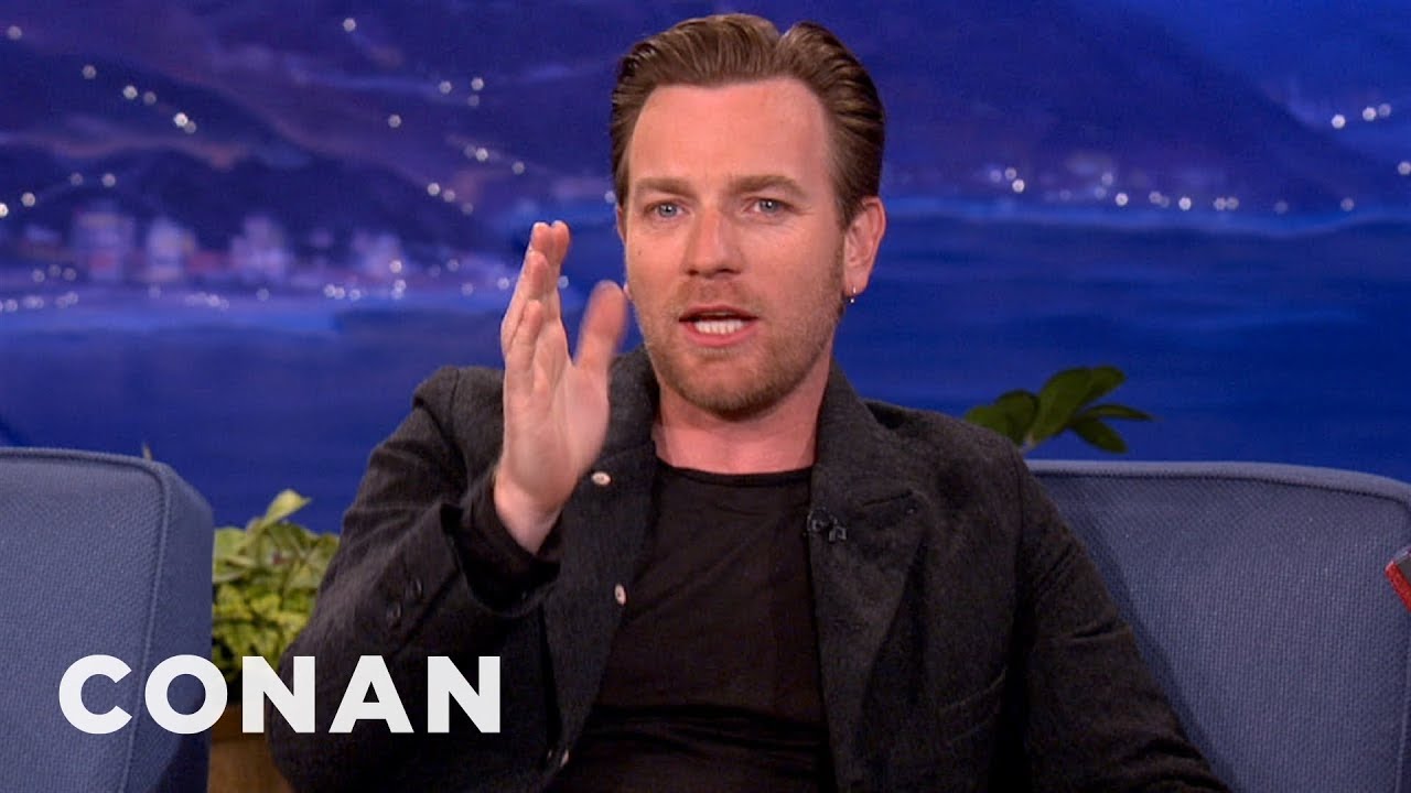 Ewan Mcgregor Buzzed Scotland In His Brother S Fighter Jet Conan On Tbs Youtube