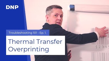 Thermal Transfer Troubleshooting 101 - Easy to wipe off variable prints