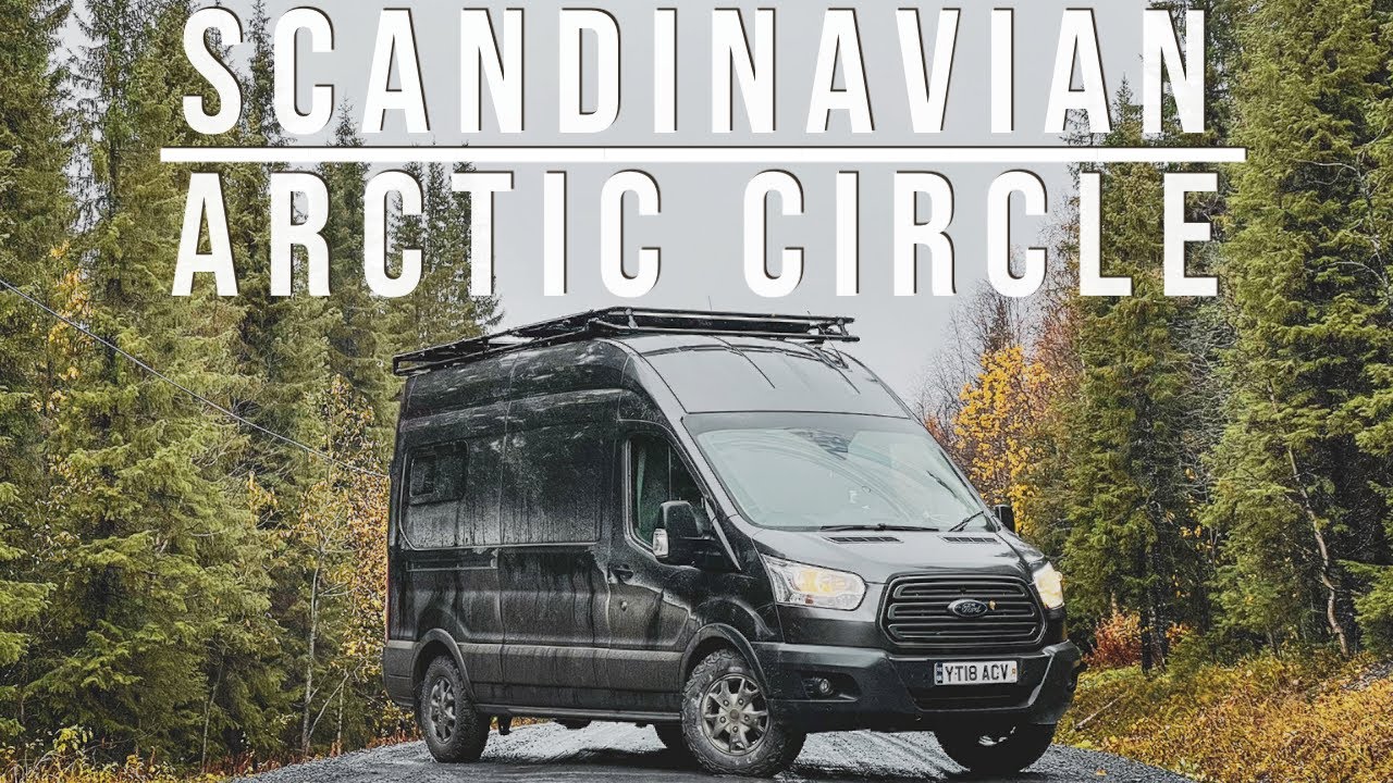 Drove my SELF-BUILT CAMPER to the ARCTIC CIRCLE! | Vanlife Scandinavian
