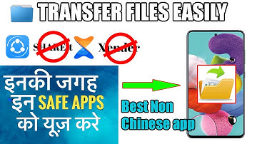 SHAREit and XENDER Best Alternative App | Best File Sharing App for Android | Best Non Chinese Apps