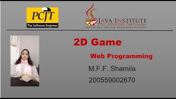 JavaScript 2D Game Video Submission