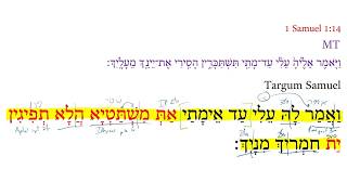 Targum 1 Samuel 1:14 screenshot 4