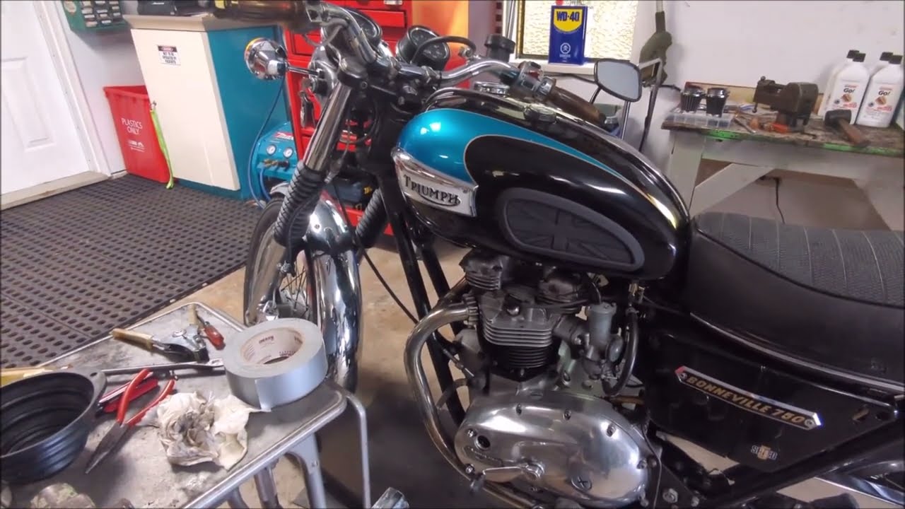 Triumph Bonneville T140v — Часть 4 — Синхронизация стробоскопа