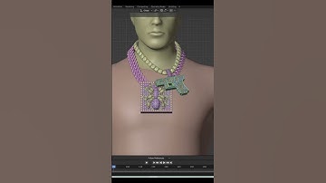 Making A Custom GTA 5 / FiveM Chain Set 🥶🔥😤 #Shorts #GTA5 GTAV #GTARP #FiveM #blender