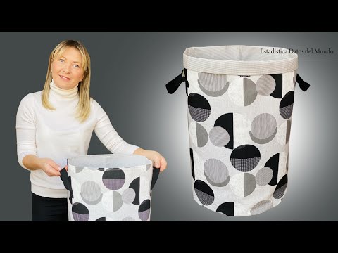 Don't Buy More Plastic Basket / Make This XL Multipurpose Basket For Clothes Or