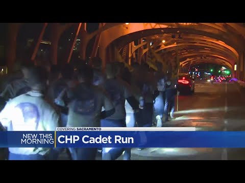 CHP Cadets Participate In Time-Honored Run To Capitol