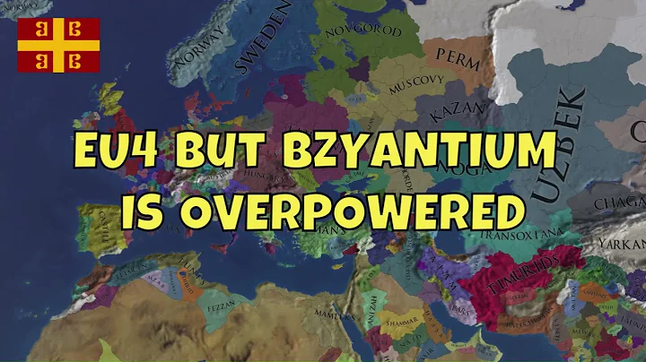 EU4 but Byzantium is overpowered - AI Only Timelapse