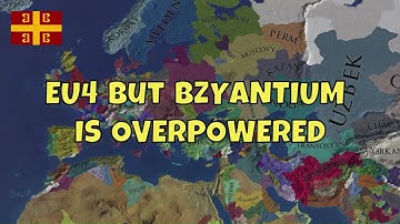 EU4 but Byzantium is overpowered - AI Only Timelapse