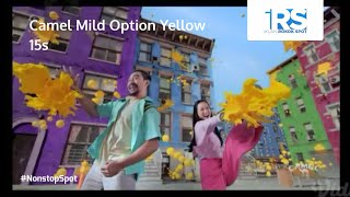 Camel Mild Option Yellow - Bubble 15s
