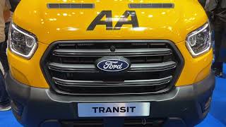 Ford Transit Double Cab (2024) Walkaround Comercial Vehicle Show Birmingham 2024