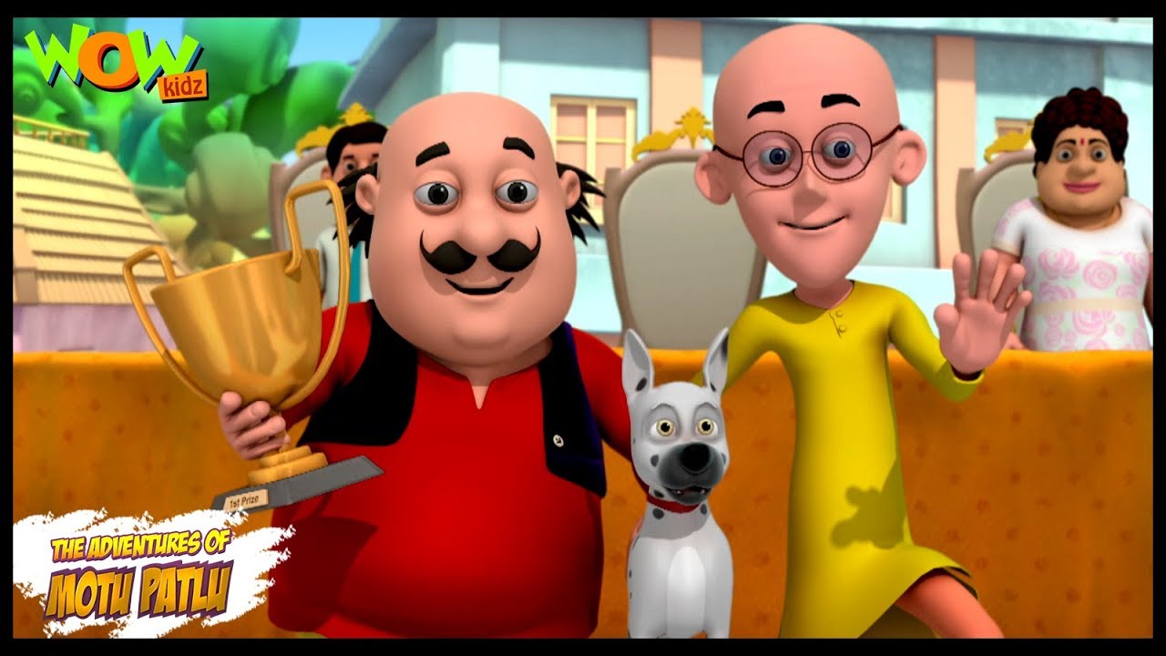 Motu Patlu Cartoons In Hindi | Animated cartoon | A dog show| Wow Kidz -  YouTube