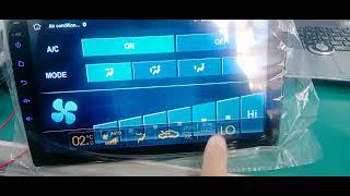 Fan speed control on the SYGAV android head unit in 10th gen. Honda Civic 2016-2021