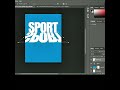 Text Blend effect #photoshop