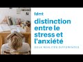 Diffrence entre le stress et lanxit  webinaire fdmt