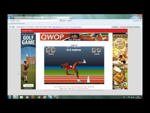 Video: Introduktion Av Multibowl !: QWOP-skaparen Bennet Foddys Privata Spel Som Aldrig Kommer Att Släppas