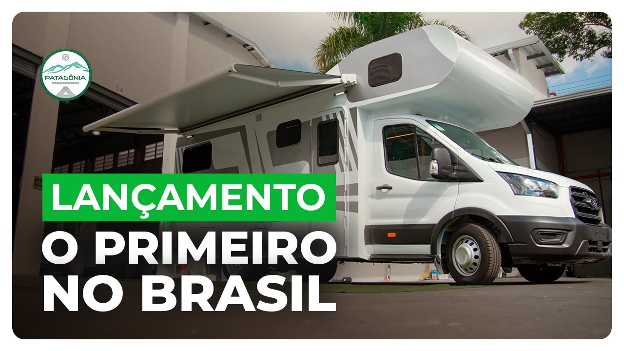 Conheça o NOVO Motorhome da Patagonia – O 1º com Chassi Ford Transit!