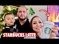 Christmas Tree Decorating | Starbucks Latte From Home