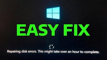 How To Fix Windows Stuck On Repairing Disk Errors This Might Take An Hour To Complete