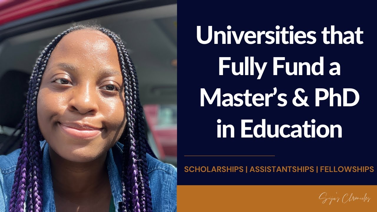 masters in education fully funded