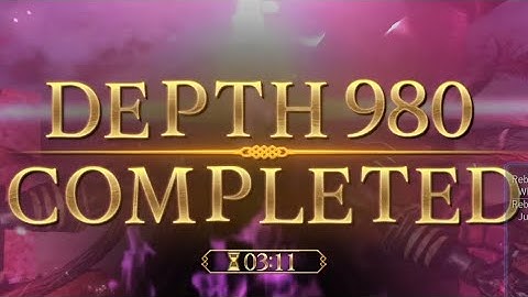 [PSO2] Survey: Remnants of a Parallel World - Depth 980