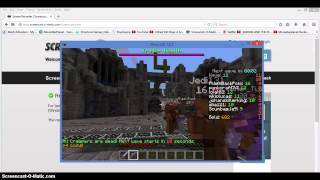 Hypixel Creeper Attack Mini-Game
