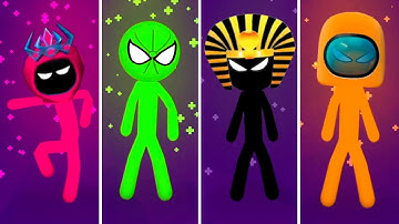 Stickman Party All Random Funny MINIGAMES 1 2 3 4 Player Games 2022 Gameplay #12