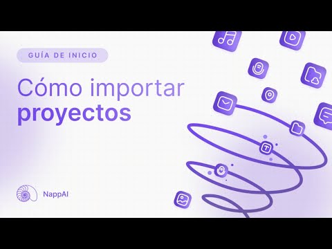 Importar proyectos en NappAI: Automatización de procesos con IA colaborativa