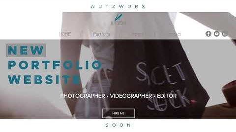 Facebook & Instagram post wix website content video creation portfolio