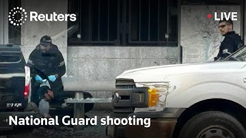 LIVE: Scene near National Guard members shooting