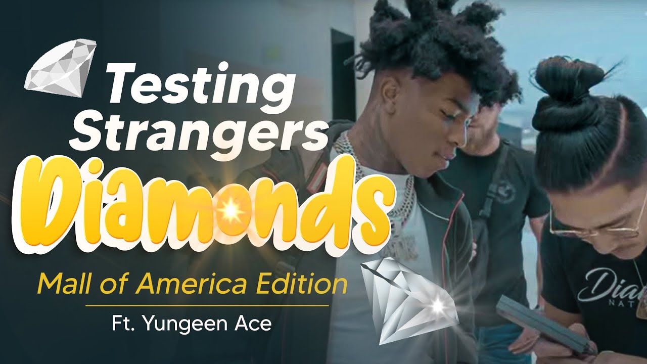 TESTING STRANGERS DIAMONDS💎 MALL OF AMERICA EDITION PART 2 FT YUNGEEN