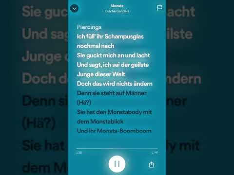 monsta(sped up+lyrics)