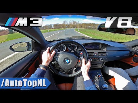 BMW M3 E92 4.0 V8 *LOUD* POV Test DRIVE & DRIFT By AutoTopNL