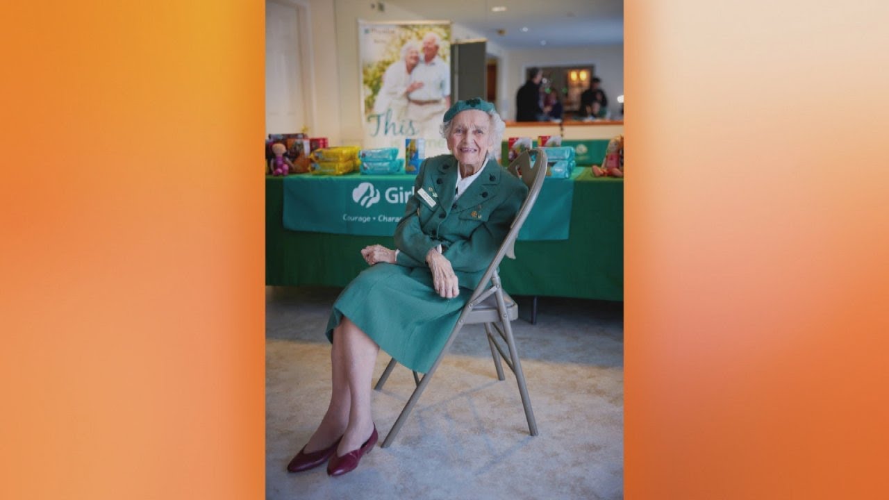 This 99-Year-Old Girl Scout Will Put a Huge Smile on Your Face | Rachael Ray Show