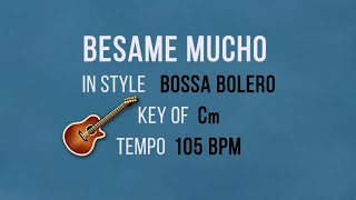 Besame Mucho - Instrumental Backing Track chords